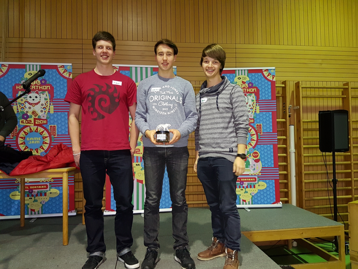 HAK Digital Business (HWI) beim HTL Game Jam Hackathon 2018 HAK/HAS